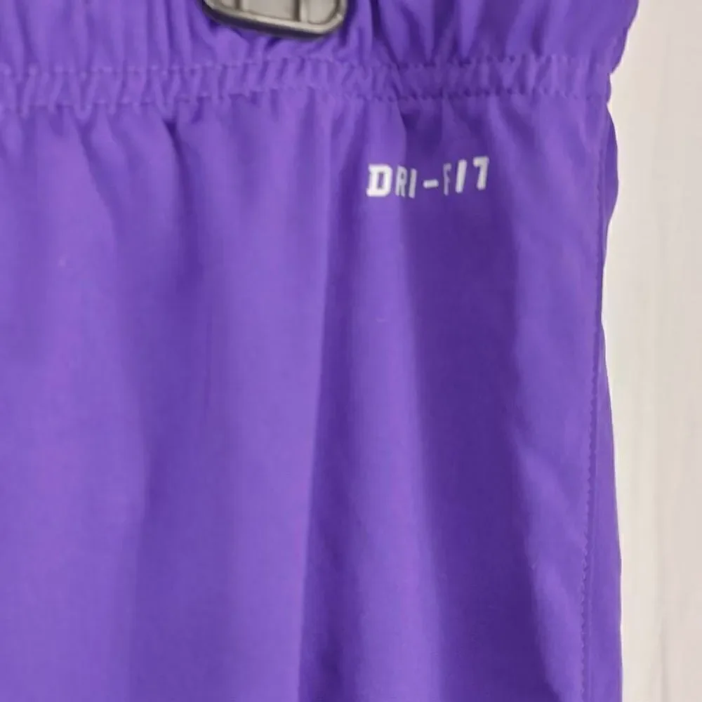 Nike Nwt Purple TTU Hoops Mens Size XXL Basketball Shorts.